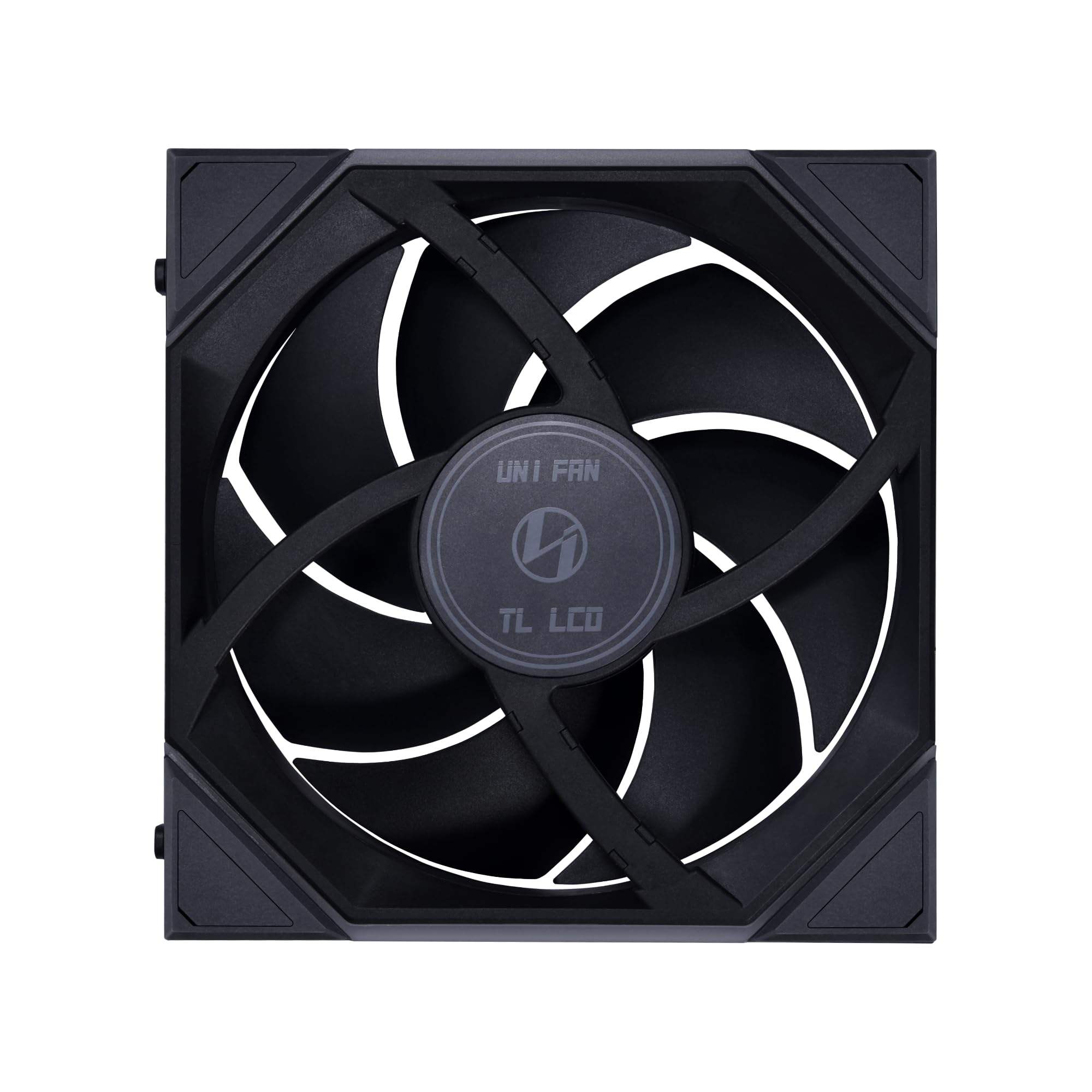 Lian-Li Lian-Li UNI Fan TL LCD 140mm Fan, Black : Amazon.in